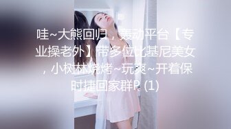 哇~大熊回归，轰动平台【专业操老外】带多位比基尼美女，小树林烧烤~玩爽~开着保时捷回家群P (1)