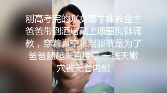 刚高考完的JK女高学妹被金主爸爸带到酒店戴上项圈狗链调教，穿着真空JK制服就是为了爸爸翻起来直接草 一线天嫩穴被无套内射