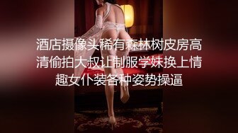 酒店摄像头稀有森林树皮房高清偷拍大叔让制服学妹换上情趣女仆装各种姿势操逼