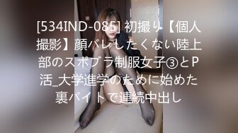 [534IND-085] 初撮り【個人撮影】顔バレしたくない陸上部のスポブラ制服女子③とP活_大学進学のために始めた裏バイトで連続中出し