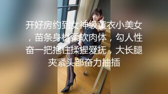 开好房约到女神级黄衣小美女，苗条身材柔软肉体，勾人性奋一把抱住揉捏爱抚，大长腿夹紧头部奋力抽插