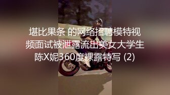 堪比果条 的网络招聘模特视频面试被泄露流出美女大学生陈X妮360度裸露特写 (2)